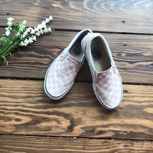 Pink Slip-On Vans